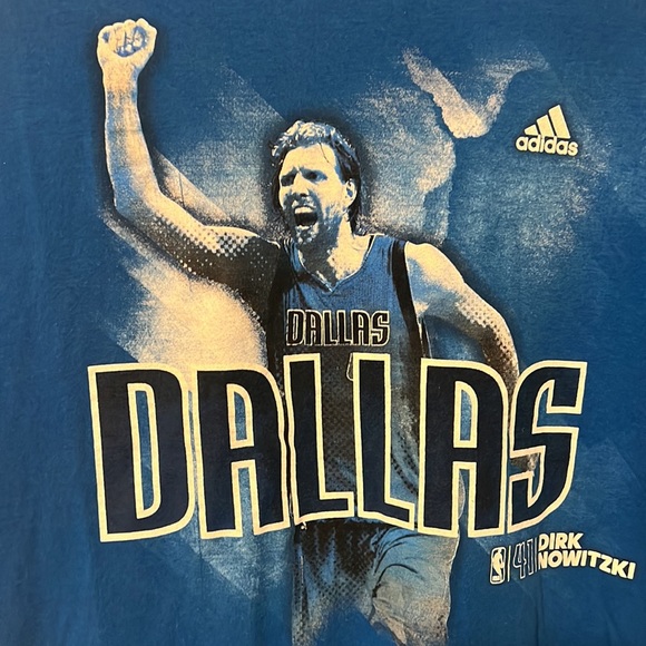 Men’s Dallas Mavericks Dirk Nowitzki T-Shirt - Picture 2 of 8